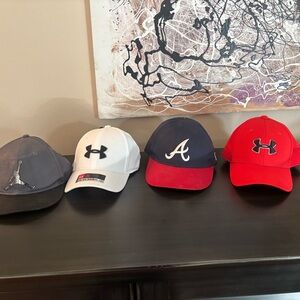 Under Armour, Jordan,Atlanta Braves Caps